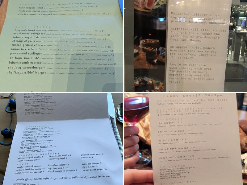 Narrative Menu