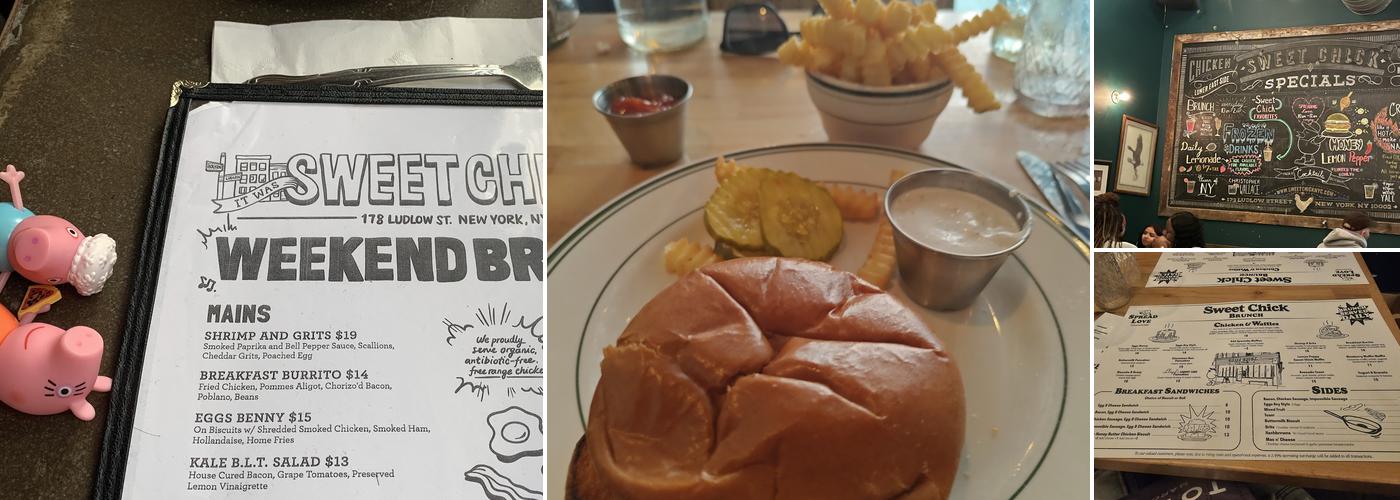 Sweet Chick Menu