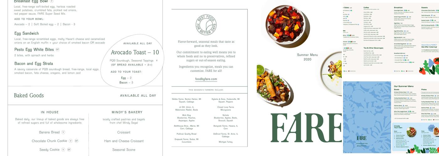 FARE | Loop Menu