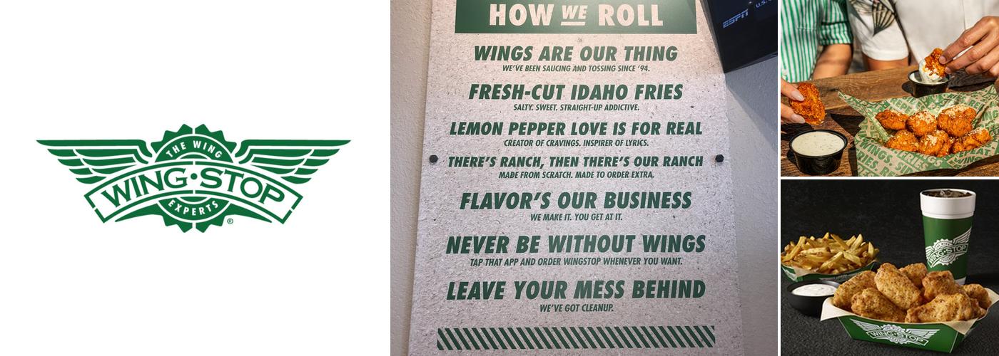 Wingstop Menu