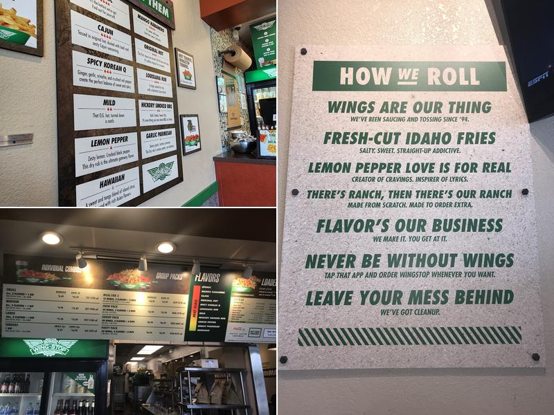 Wingstop Menu