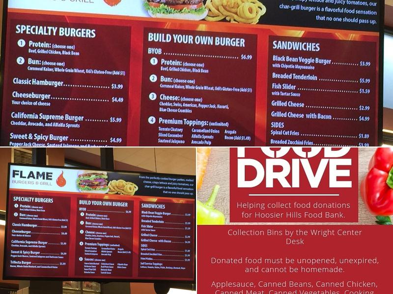 Joseph A. Wright Quadrangle Menu