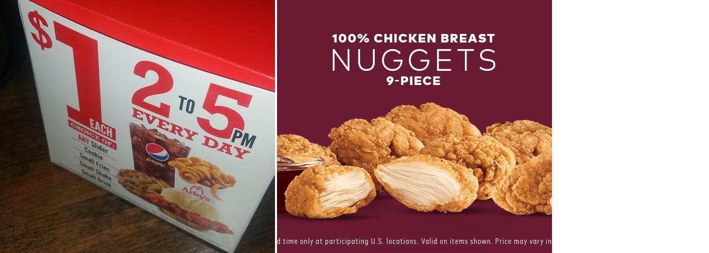 Arby's Menu