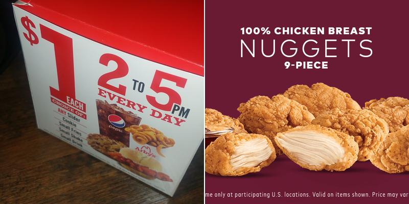 Arby's Menu