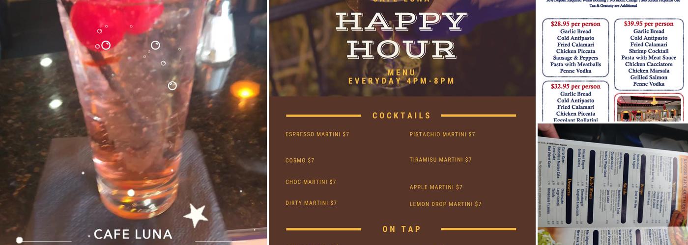 Café Luna Menu