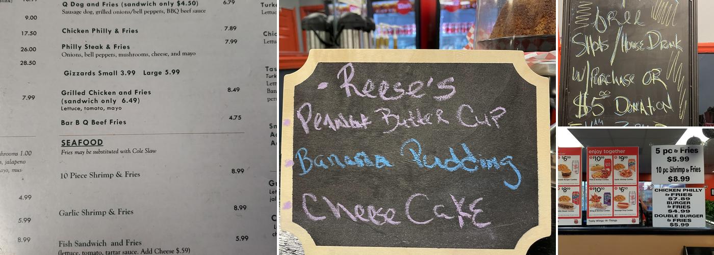 Tasty Wings N Things Menu