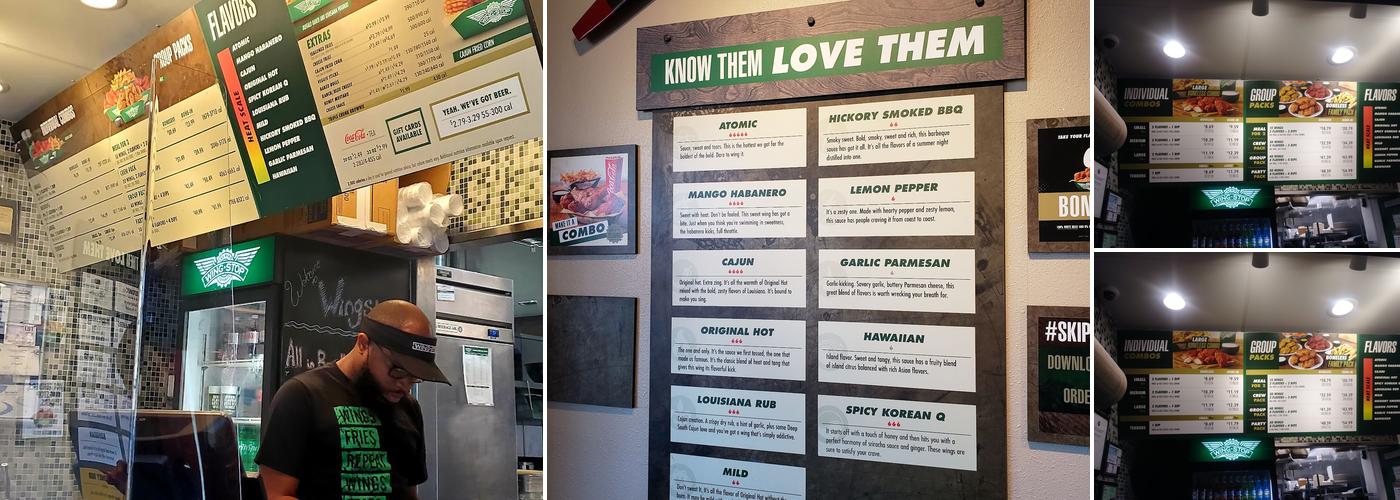 Wingstop Menu