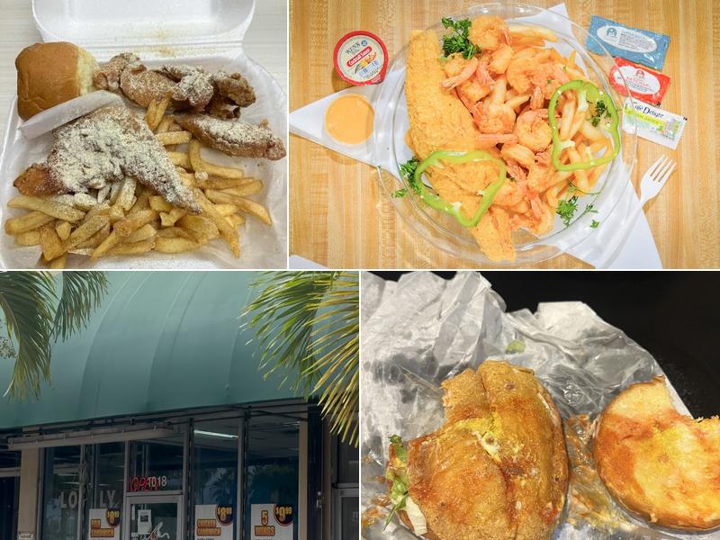 Fresh catch fish & chicken