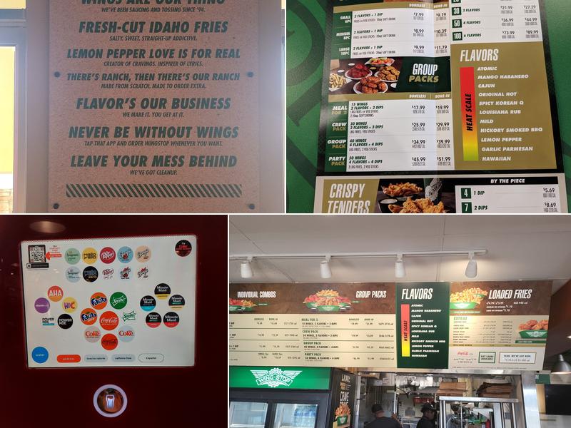 Wingstop Menu