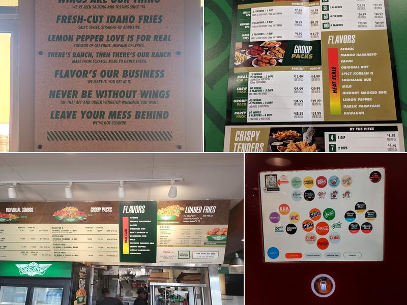 Wingstop Menu