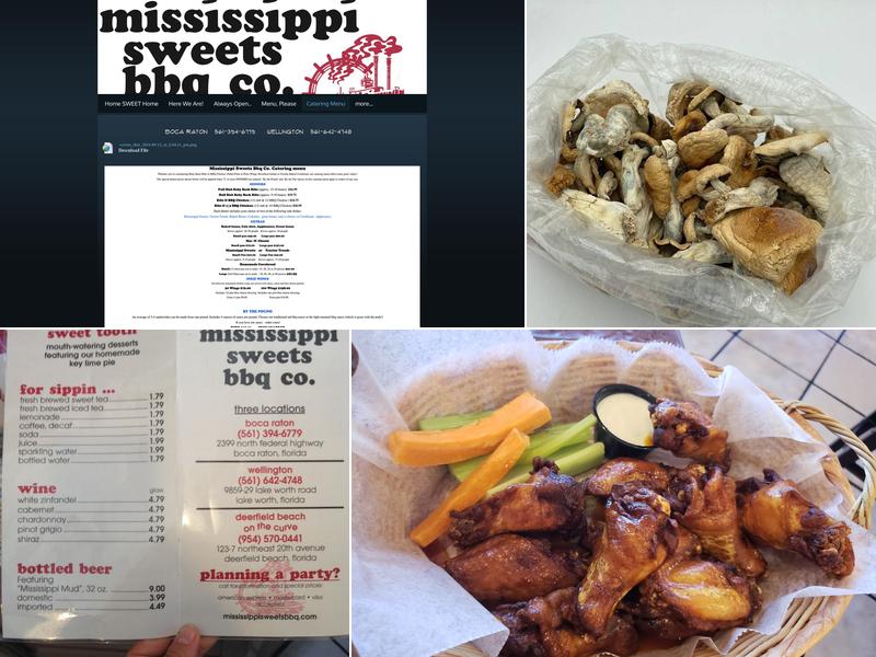 Mississippi Sweets BBQ Menu