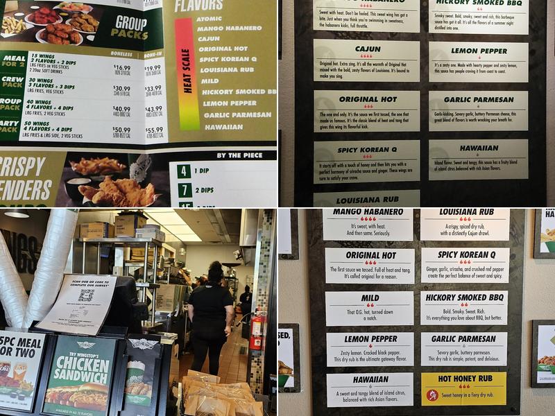 Wingstop Menu