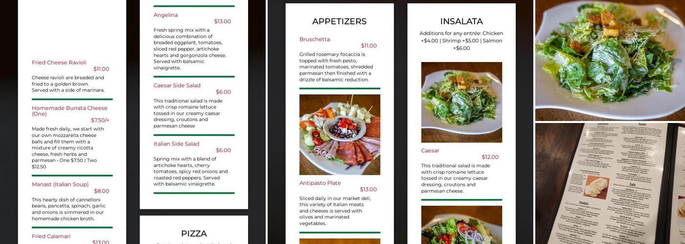 Coco's Italian Restaurant & Catering (West) Menu