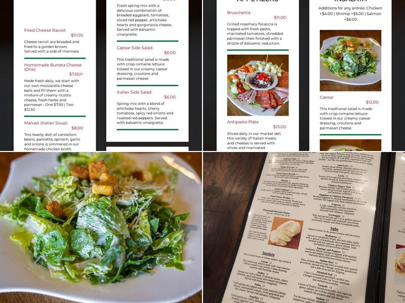 Coco's Italian Restaurant & Catering (West) Menu