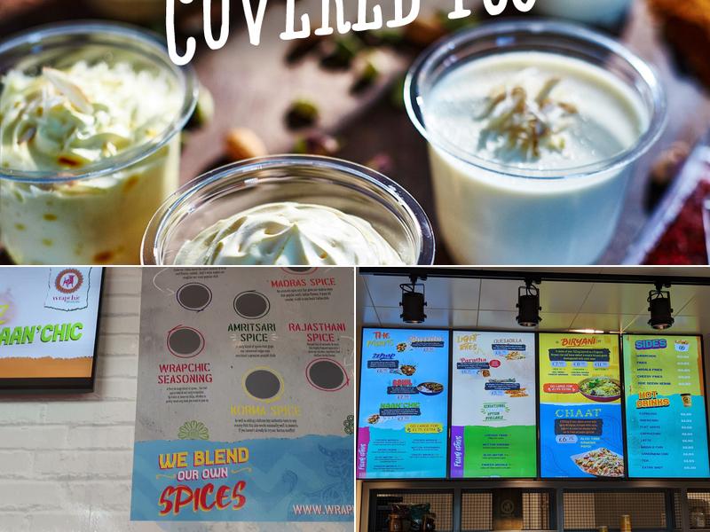 Wrapchic Manchester Airport Menu