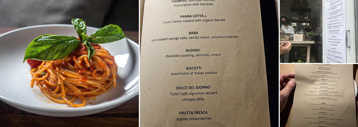 Tutto il Giorno Sag Menu