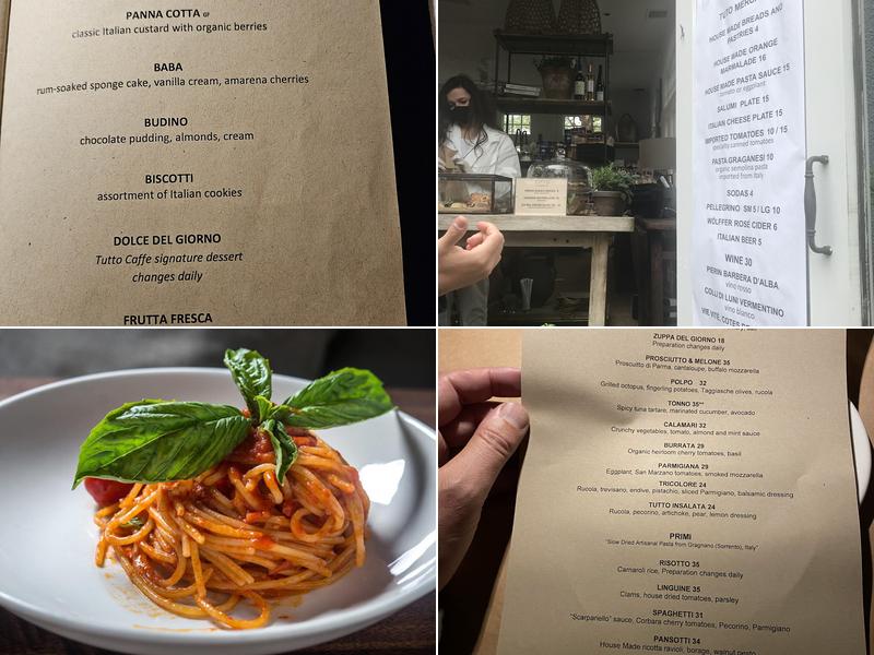 Tutto il Giorno Sag Menu