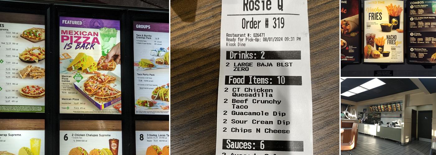 Taco Bell Menu