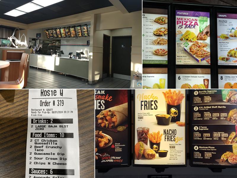 Taco Bell Menu