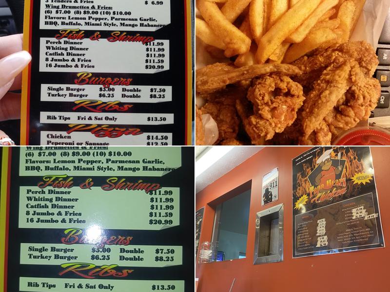 Papa Bears Chicken Menu