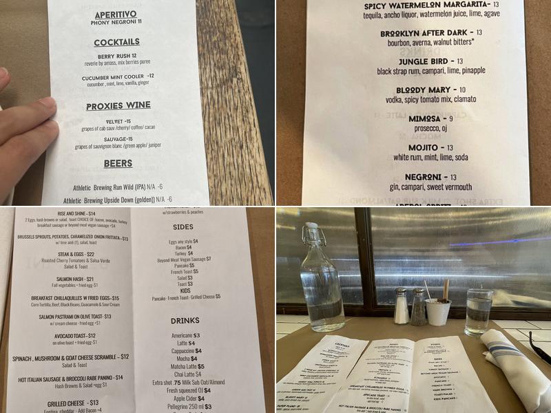 Bonafini Menu