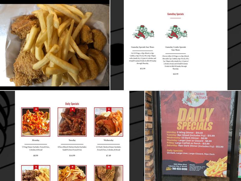 Harold’s chicken calumet city Menu