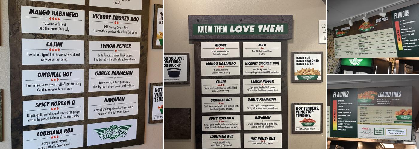 Wingstop Menu