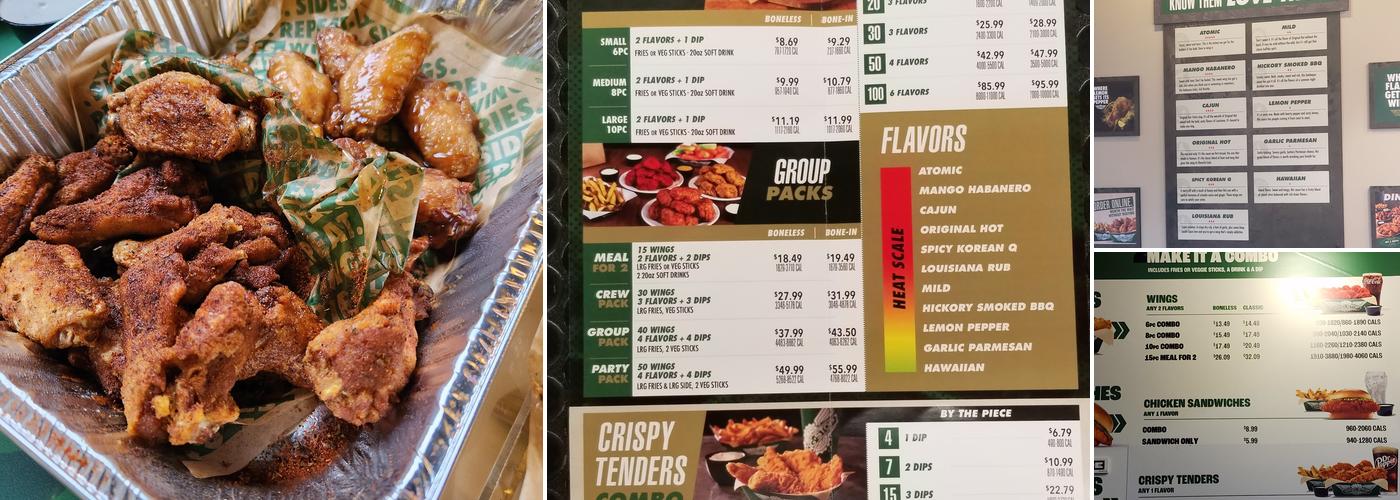 Wingstop Menu