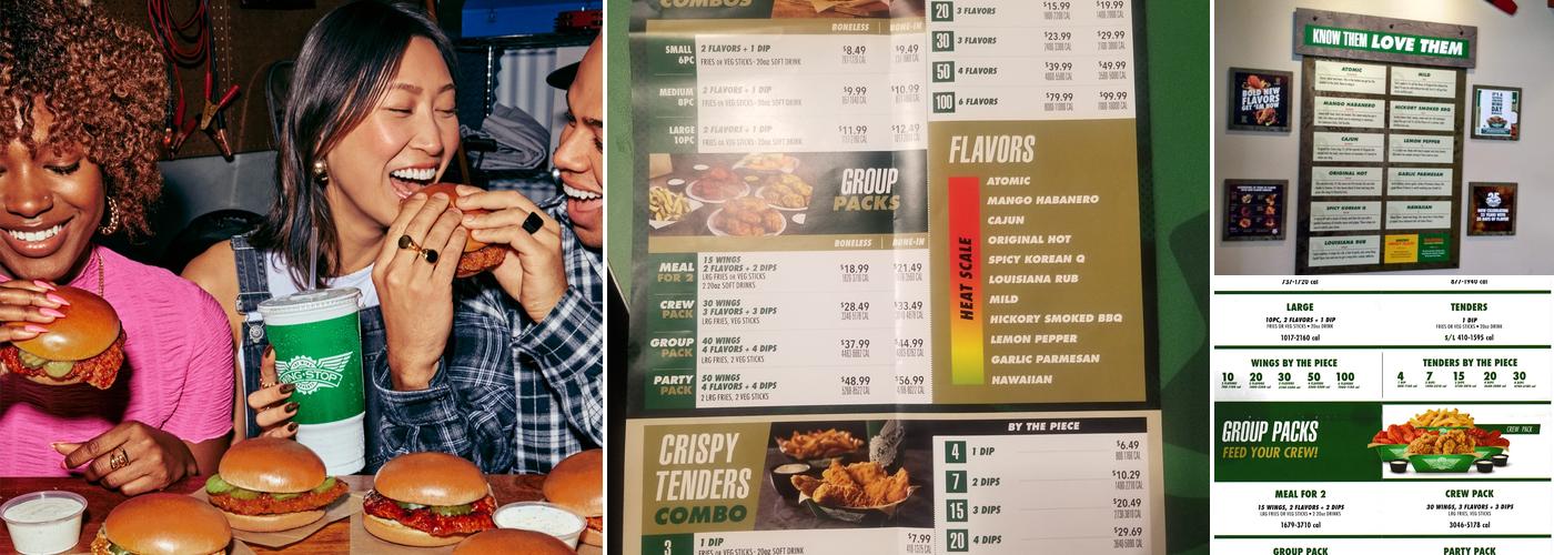 Wingstop Menu