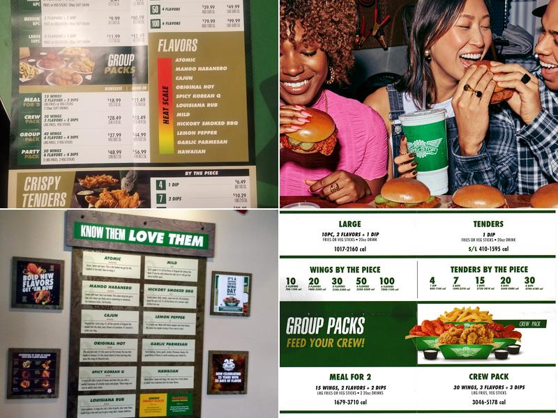 Wingstop Menu