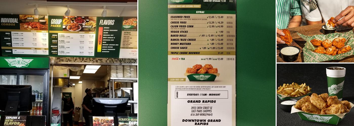 Wingstop Menu