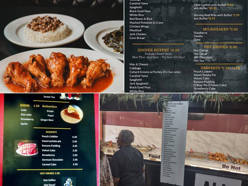 Mama Sheila's House of Soul Menu