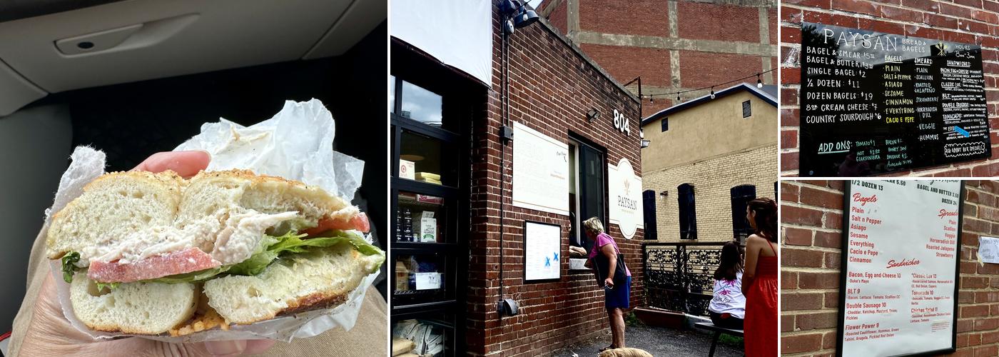 Paysan Bread & Bagels Menu