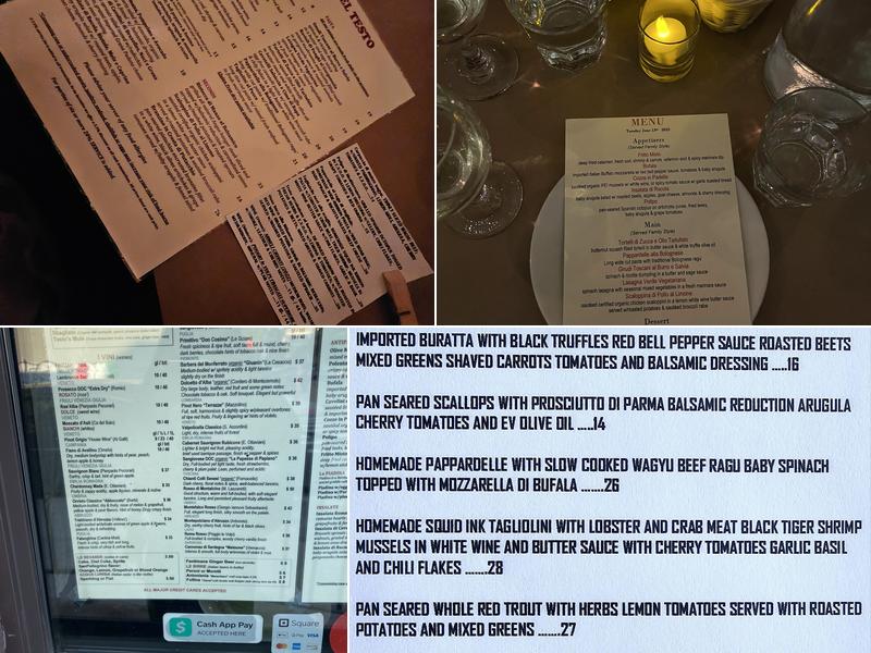 Testo Menu