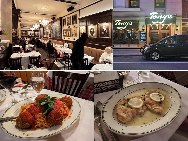 Tony's Di Napoli 147 W 43rd St, New York