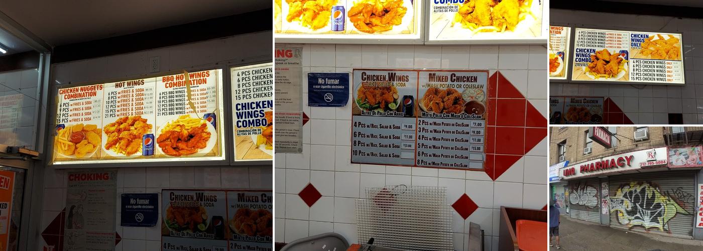 Kennedy's Chicken & Grill Menu