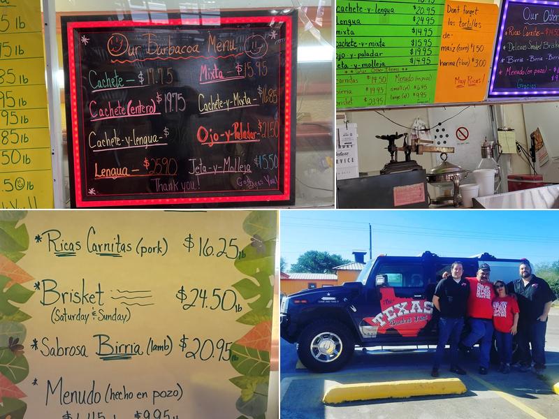 Vera's Backyard Bar-B-Que Menu