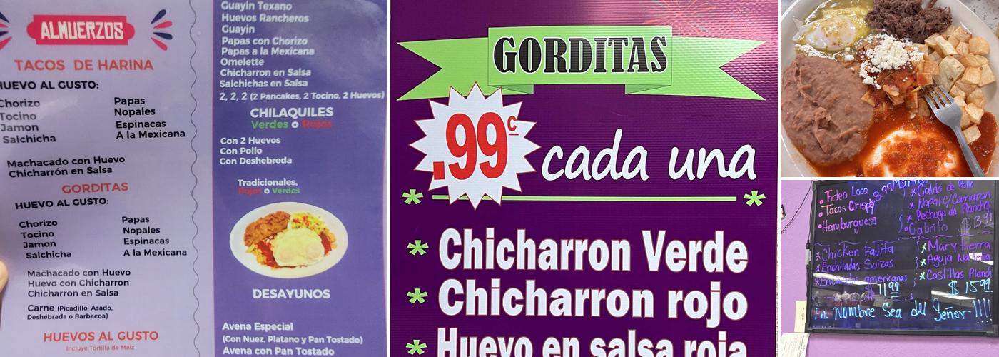 Doña Carmen’s Restaurant #1 Menu