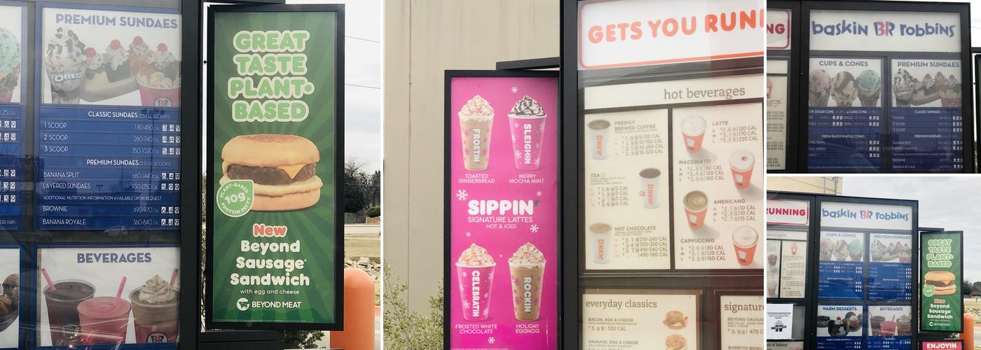 Dunkin' Menu