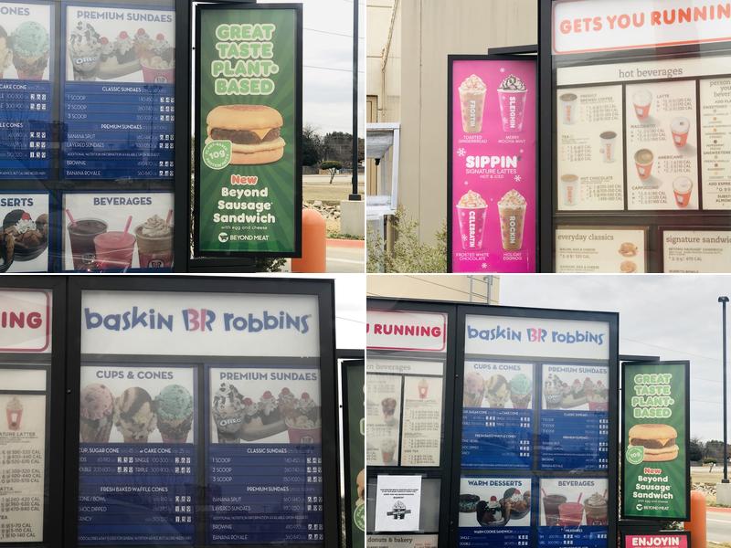 Dunkin' Menu