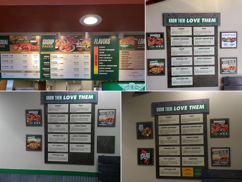 Wingstop Menu