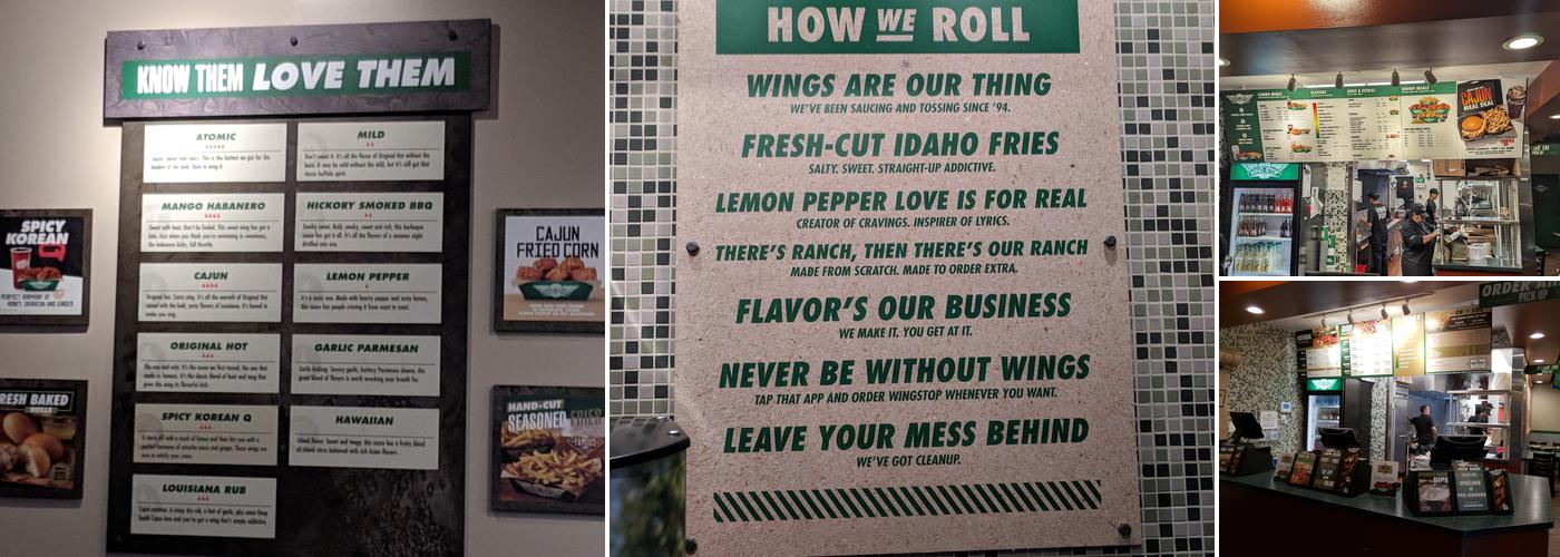 Wingstop Menu