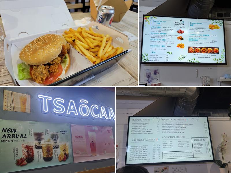 Tsaōcaa & BBQ Chicken Menu