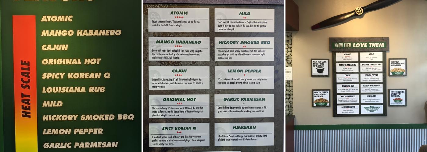 Wingstop Menu