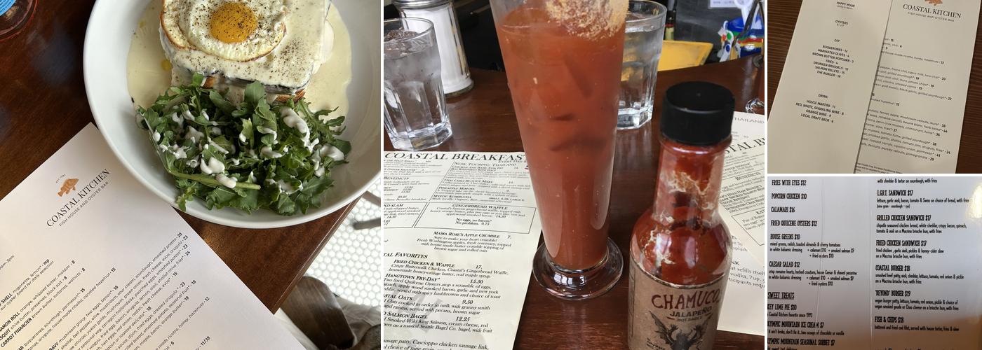 Coastal Kitchen Menu