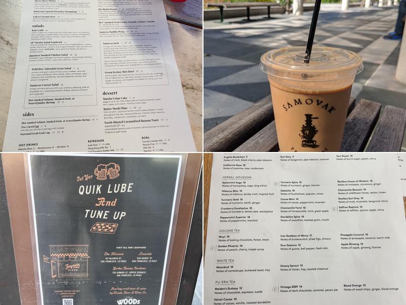 Joyride Pizza - Yerba Buena Gardens Menu