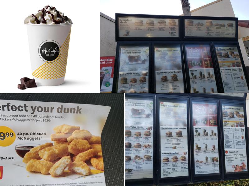 McDonald's Menu