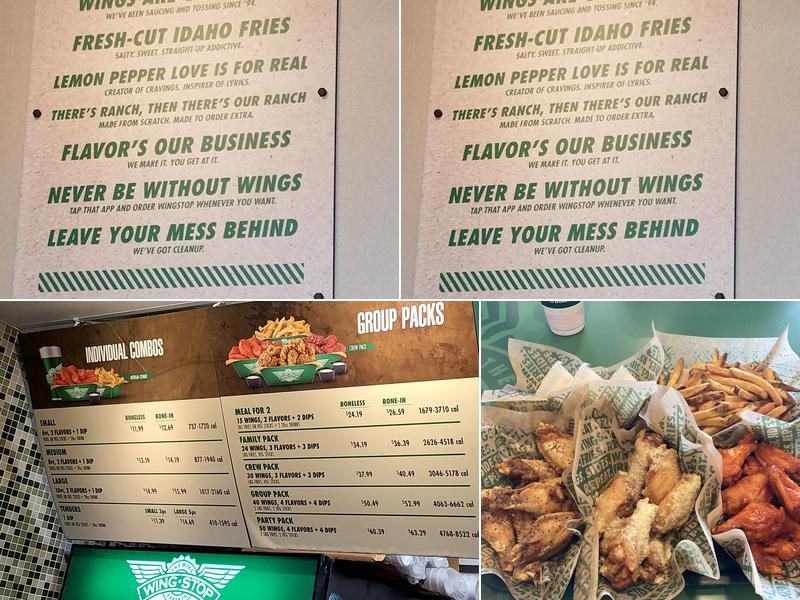 Wingstop Menu