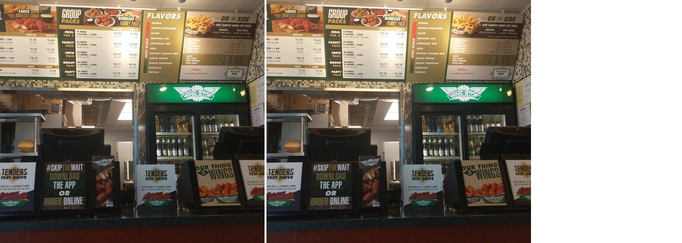Wingstop Menu