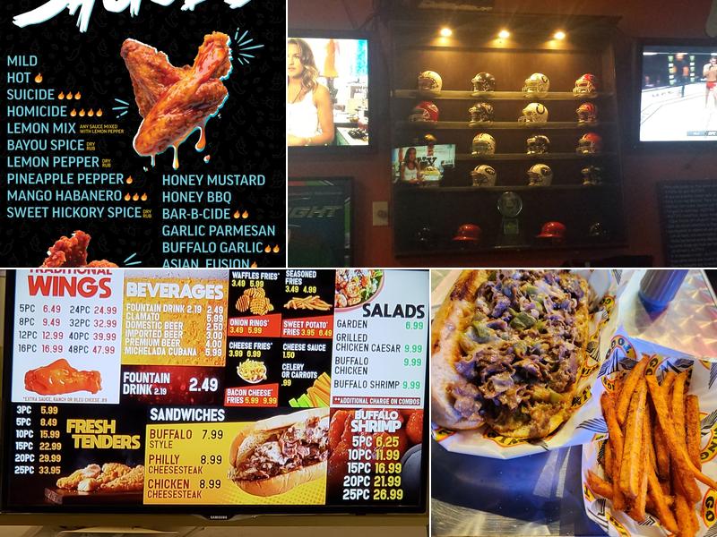 Wings To Go Menu